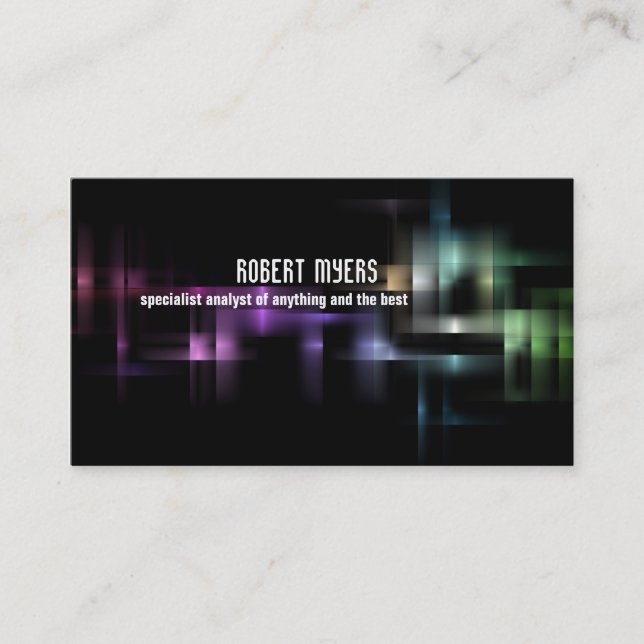 modern business card (Front)