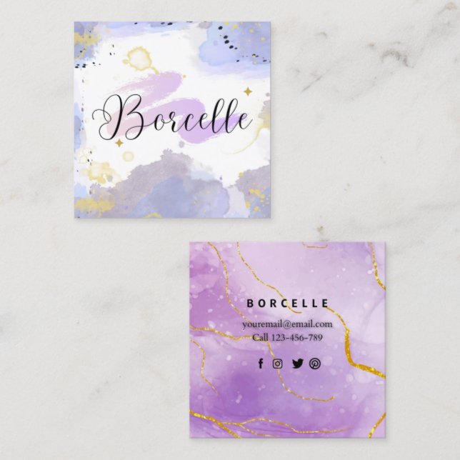 Modern Business Card (Front/Back)