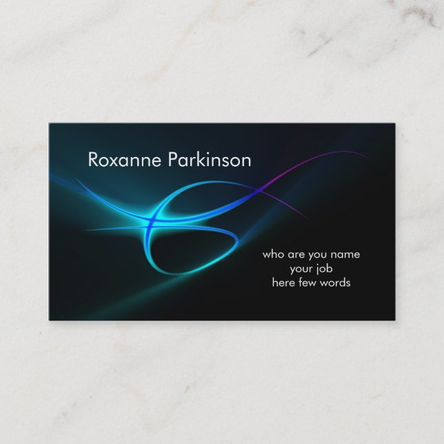 modern business card (Front)