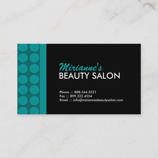 Modern Business Card (Front)
