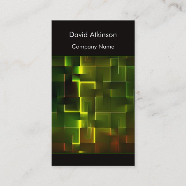 modern business card (Front)