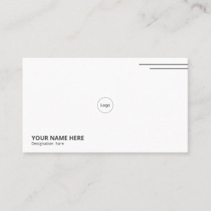 Modern Business Card