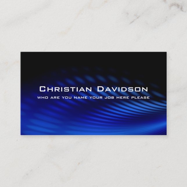 modern business card (Front)