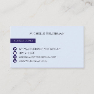 Modern business card
