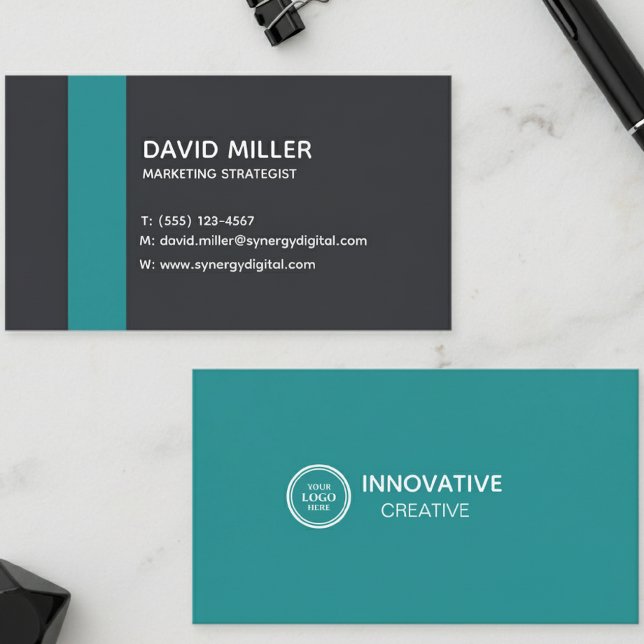 Modern Business Card for Marketing Strategist (Creator Uploaded)