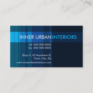 MODERN BUSINESS CARD :: modish stripe 5L