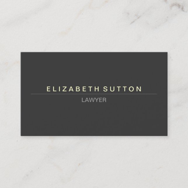 Modern Business Card | No. 10 (Front)