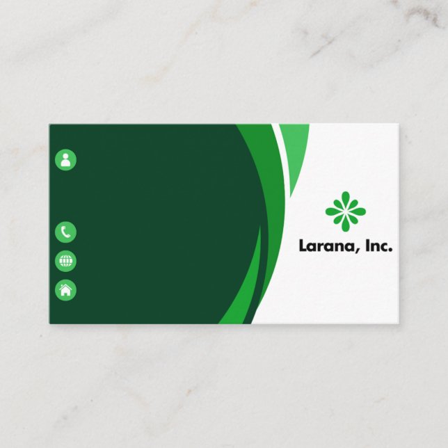 Modern Business Card Template (Front)