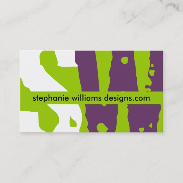 Modern Business Cards (Front)