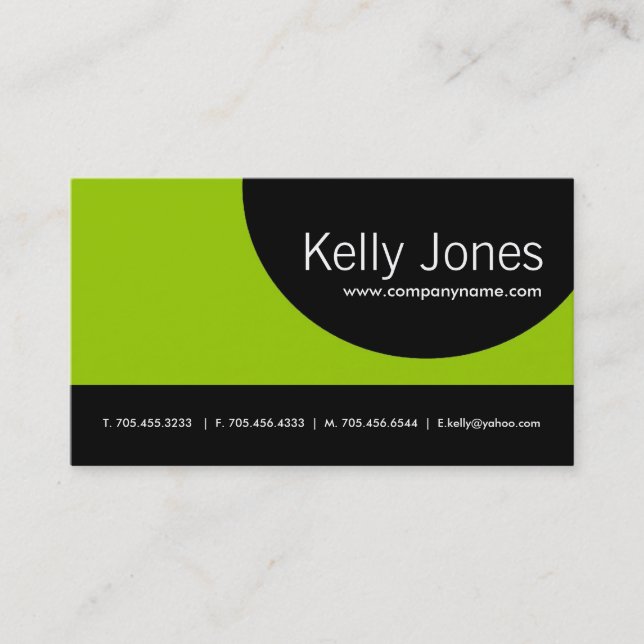 Modern Business Cards (Front)