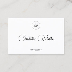 Modern Business Cards Add Own Company Logo Here