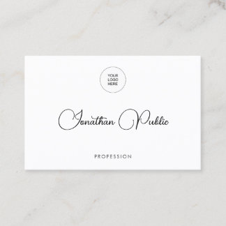 Modern Business Cards Add Own Company Logo Here