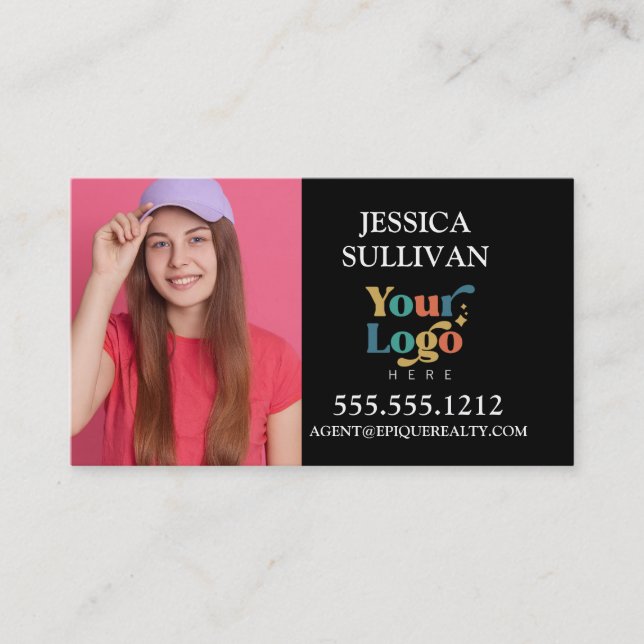 Modern Business Cards Horizontal Modern (Front)