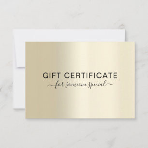 MODERN BUSINESS CERTIFICATE gift for you