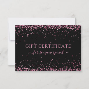 MODERN BUSINESS CERTIFICATE GIFT GLITTER