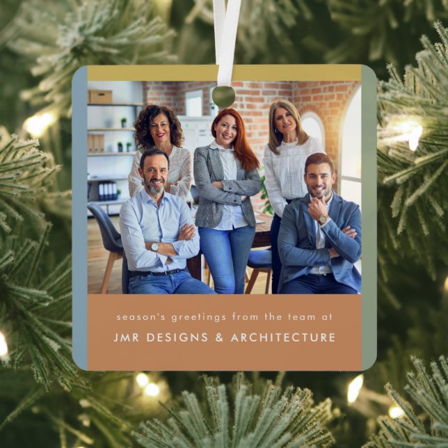 Modern Business Christmas Metal Tree Decoration (Insitu)