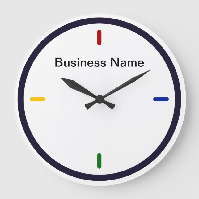 Modern Business Custom Office Wall Clocks (Front)