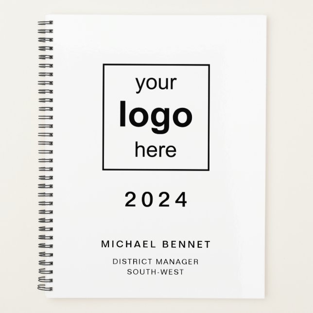 Modern Business Logo 2024  Planner (Front)