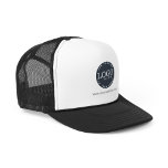 Modern Business Logo and Company Website Employees Trucker Hat<br><div class="desc">Easily add your business logo and website address by clicking the "Personalise" button. Perfect for your business retreats and events,  clients and employees use. There's no minimum order requirement and no setup fee. Order as many or fewer as your business requires</div>