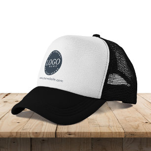 Modern Business Logo and Company Website Employees Trucker Hat