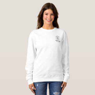 Modern Business Logo and Name Employees Sweatshirt