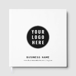 Modern Business Logo and Website Custom Any Color Guest Book