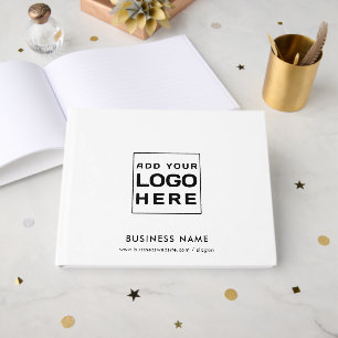 Modern Business Logo and Website Custom Guest Book