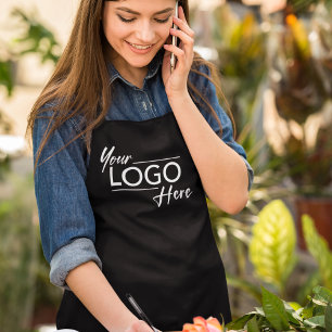 Modern Business Logo Black Apron