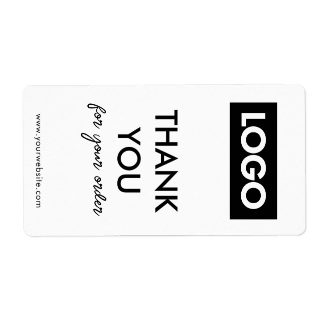 Modern Business Logo Box Seal (Front)