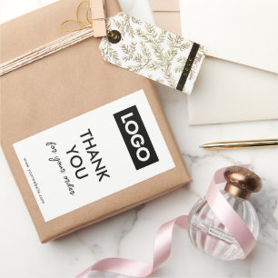 Modern Business Logo Box Seal Sticker