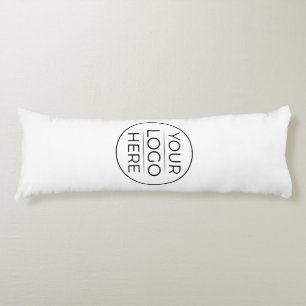 Modern Business Logo Branding Body Cushion