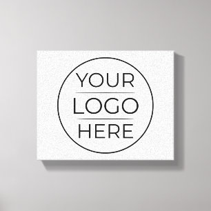 Modern Business Logo Branding Canvas Print
