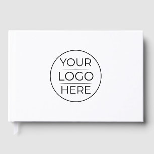 Modern Business Logo Branding Guest Book