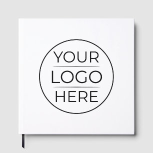 Modern Business Logo Branding Guest Book