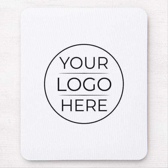 Modern Business Logo Branding Mouse Mat (Front)