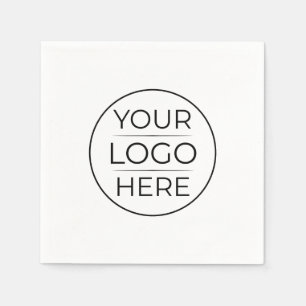 Modern Business Logo Branding Napkin