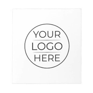 Modern Business Logo Branding Notepad