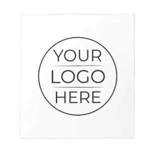 Modern Business Logo Branding Notepad