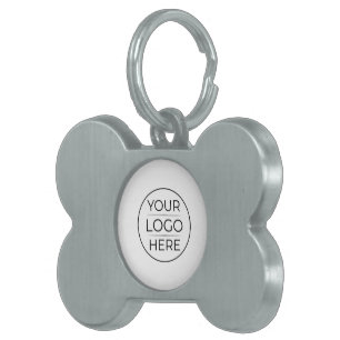 Modern Business Logo Branding Pet ID Tag