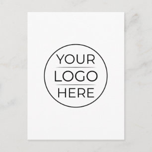 Modern Business Logo Branding Postcard