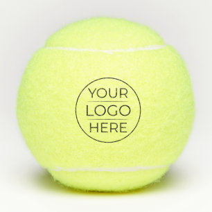 Modern Business Logo Branding Tennis Balls