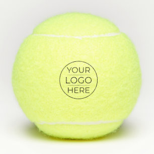 Modern Business Logo Branding Tennis Balls
