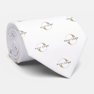 Modern Business Logo Clean Minimal Company White Tie