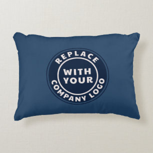 Modern Business Logo Company Matching Decorative Cushion