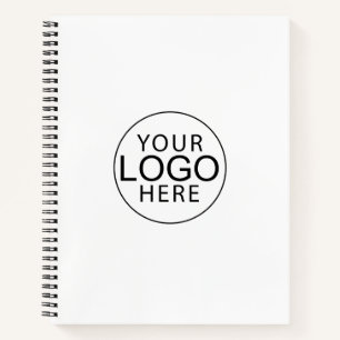 Modern Business Logo Corporate Employees Notebook
