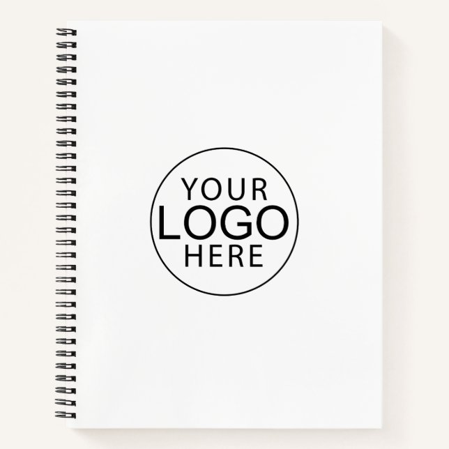 Modern Business Logo Corporate Employees  Notebook (Front)