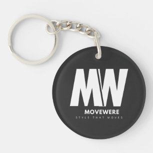 Modern Business Logo Keychain