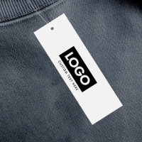 Modern Business Logo Label Clothing Hang Tag