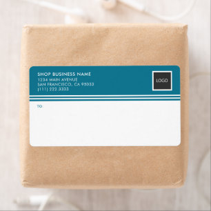 Modern Business Logo Mailing Shipping Labels