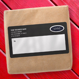 Modern Business Logo Mailing Shipping Labels